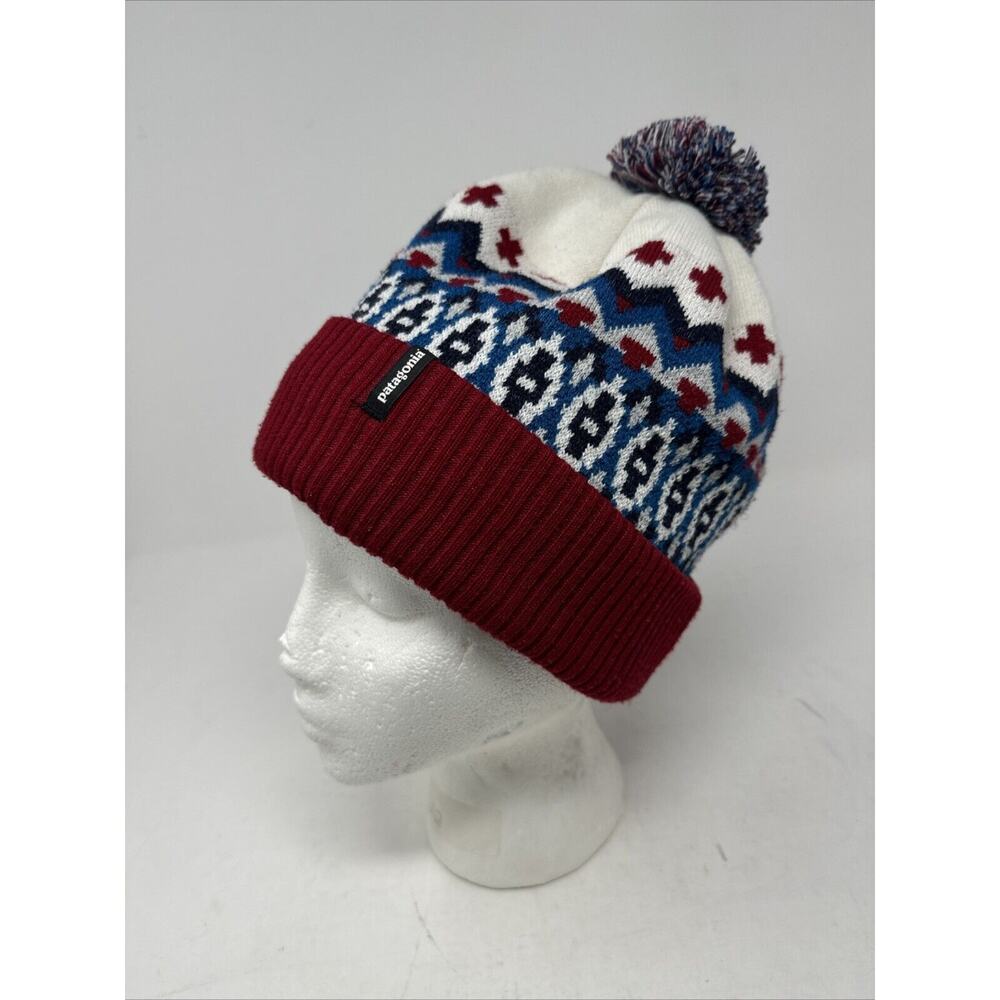 Patagonia Beanie Pom Unisex Winter Hat Outdoor Nature Gorpcore‎